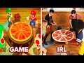 Download Alvin Tries To Recreate The Mario Party Pizza Video Game In Real Life • Tasty mp4 3gp mp3 videos - waplic