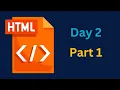 HTML HTML Basics HTML ELEMENTS HTML Attributes HTML Online session at WIPRO Day 2