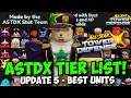 Download Lagu ASTD X Update 5 Tier List! - New Best Units!