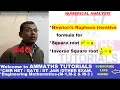 Newton s Raphson Iterative Formula for Square root x 2 a N-R Invesre square root a