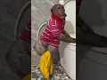 Super monkey Abu goes to the toilet by himself#short #shortanimal  #monkey