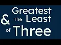 5 08 The Greatest And The Least of three Starting Out With Java