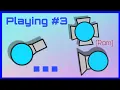 Playing Diep io mobile