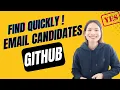 GITHUB FOR RECRUITERS HOW TO FIND ANYONE S EMAIL ADDRESS IN SECONDS