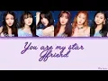 Gfriend (여자친구) - You are my star (별) (Color Coded Lyrics) [HAN/ROM/ENG]