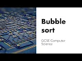 GCSE AQA Computer Science bubble sort