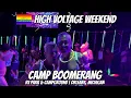 HIGH VOLTAGE AT CAMP BOOMERANG ORLEANS MICHIGAN JAMES AND PAUL S RV ADVENTUERS