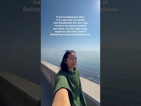 Your Sign to Explore Switzerland’s Most Special Places 🇨🇭| Switzerland Tourism