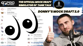 Donny s 2024 NFL Mock Draft 2 0 via Pro Football Network s Mock Draft Simulator w FREE TRADES