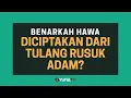 Download Lagu Hawa Diciptakan dari Tulang Rusuk Adam Apakah Benar? - Poster Dakwah Yufid TV