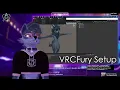 Tutorial On Stream - Nardoragon setup VRCFury Tutorial Quest Compat