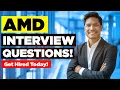 AMD INTERVIEW QUESTIONS ANSWERS Suitable for ALL AMD Job Roles Worldwide