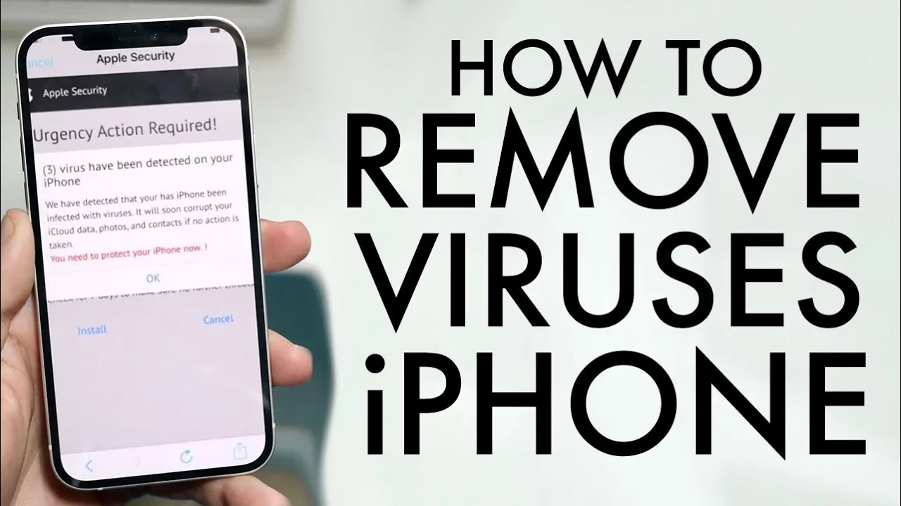 How to remove malware / Virus from iPad iPhone Safari