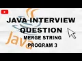 How to Merge Two Strings in Java Beginner Friendly