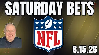 Saturday NFL Preseason Week 1 Picks - 26 l Craig Trapp NFL Picks Predictions