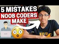 5 Mistakes You MUST Avoid as a Coder Mistakes New Programmers Make
