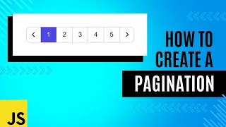 How to create Pagination using HTML CSS and JavaScript