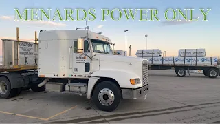 Menards Flatbed Power Only Owner Operator Trucking