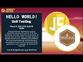 Unit Testing HELLO WORLD