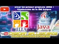 crear mi primer proyecto JAVA Explicacion de la IDE Eclipse