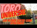 Easy Way to Clean Gutters Toro Universal Gutter Cleaning Leaf Blower Kit