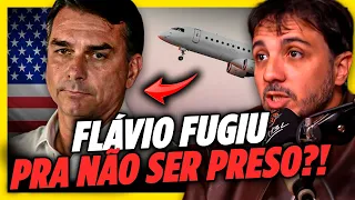 FLÁVIO BOLSONARO DEIXOU O BRASIL APÓS DERROTA PARA LULA? | Cortes do @TVdoMBL