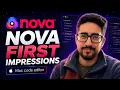 Nova code editor First Impressions