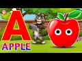 Download Lagu Fonetisch lied 2 met TWEE woorden in 3D - A voor vliegtuig🍎 - ABC-alfabetliedjes met geluiden voo...