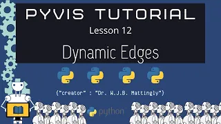 Dynamic Edges in Graphs Python and PyVis Tutorial 12