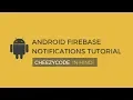 Android Firebase Push Notification Tutorial With Example - In Hindi 2019