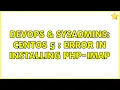 DevOps SysAdmins CentOS 5 error in installing php-imap 2 Solutions