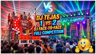 first competition 1 v 2 dj tejas sarzen production vs dj ravi x dj akash compitition