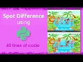 python project spot difference structural similarity skimage