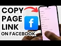 How to Copy Facebook Page Link - 2026