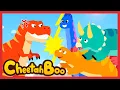 Download Lagu We are! The Plant-Eating Dinosaurs! | stegosaurus | Nursery rhymes \u0026 Kids Song | #Cheetahboo