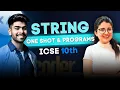 String Functions Programs Based on String Computer Applications ICSE 10