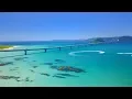 [ 4K UHD ]夏の絶景 山口県 角島大橋と周辺海岸 Tsunoshima Bridge \u0026 the surrounding coasts (AERIAL DRONE Shot)