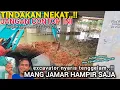 Lagu ih NGERI MANG JAMAR BALIK LANGSUNG KERJA COBA  LEWATI EXCAVATOR DARI BIBIR SUNGAI CITARUM❗️SERAM
