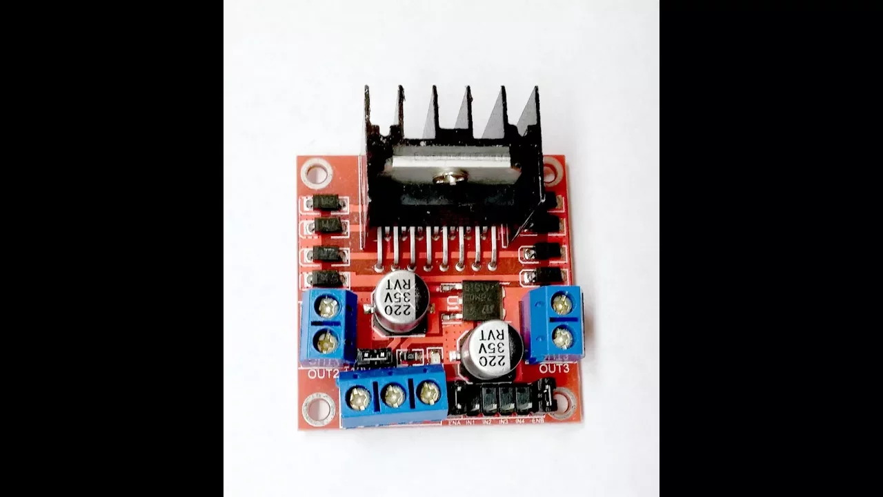 The L298N H-bridge motor controller module - basics