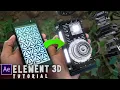 Element 3D Camera Tracking After Effects Element 3D Tutorials 2020