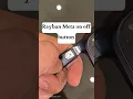 How to Turn on off Rayban Meta glasses