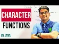 Library Classes Character Functions Day 4 ICSE JAVA