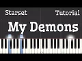 Lagu My Demons - Starset Piano Tutorial