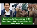 Demo kepala Desa menuai kritikan dari nitezen disaat \