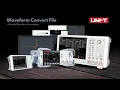 UNI-T Waveform Convert File for Arbitrary Waveform Generators