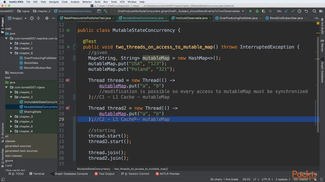 Reactive Programming in 7 Steps : Concurrency with Mutable State | packtpub.com