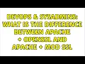 DevOps SysAdmins What is the difference between Apache OpenSSL and Apache mod SSL