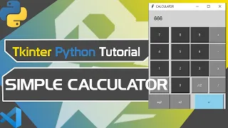 Membuat kalkulator sederhana dengan python How to create calculator in python tkinter