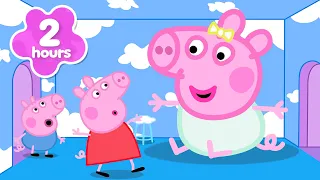 Peppa Pig vê a BEBÊ EVIE GIGANTE! 😲 | Contos da Peppa Pig | Episódios Completos