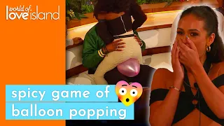 SHOCKING balloon pop challenge ???? SPARKS jealousy | World of Love Island